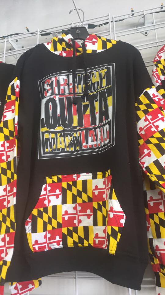 Straight Outta Maryland Hoodie