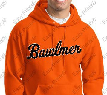 Bawlmer Orioles Orange Hoody