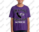 Im A California Baltimore Ravens Fan T-Shirt