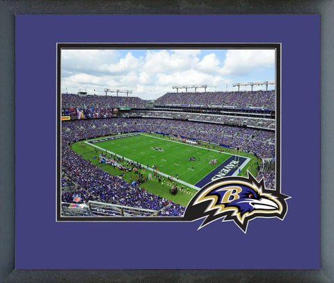 Baltimore Ravens Stadium Photo Framed 11X14