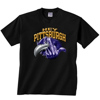 Hey Pittsburgh Black Tshirt