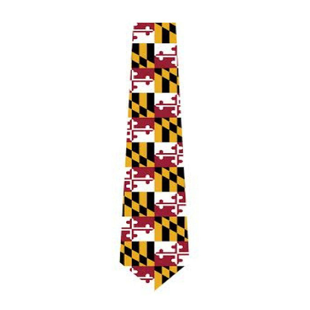 Maryland Flag Tie
