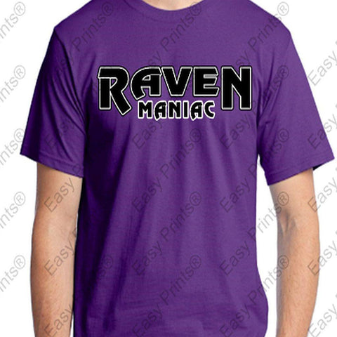 Raven Maniac Ravens Purple T-Shirt