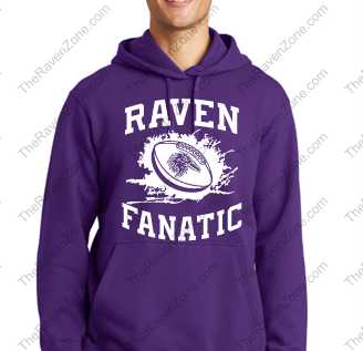 Ravens Fanatic Purple Hoody