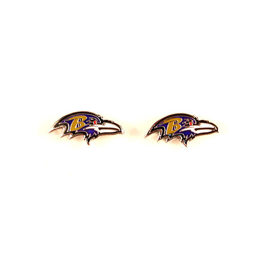 Baltimore Ravens Earrings - Stud Gold