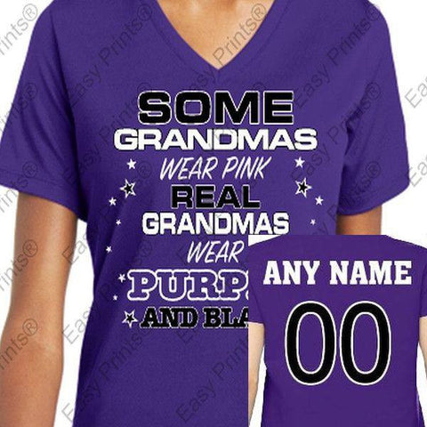 Custom Some Grandmas Ravens Ladies T-Shirt