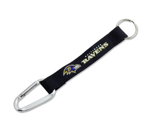 Baltimore Ravens NFL Carabiner Lanyard Key Ring