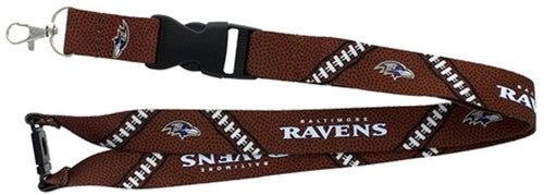 Baltimore Ravens NFL Football Laces Lanyard