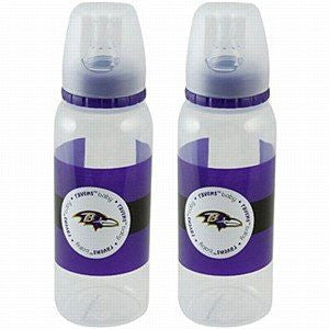 Baltimore Ravens 2 Pack Baby Bottles