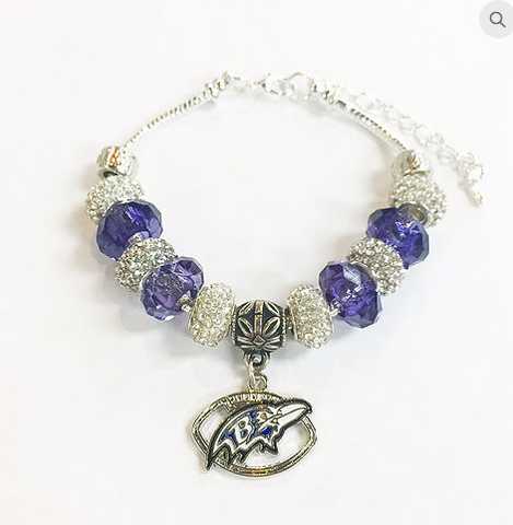 Crystal Ravens Bracelet