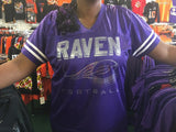 Ravens Custom Football Ladies Jersey Glitter