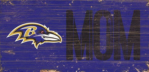 Baltimore Ravens Mom Sign