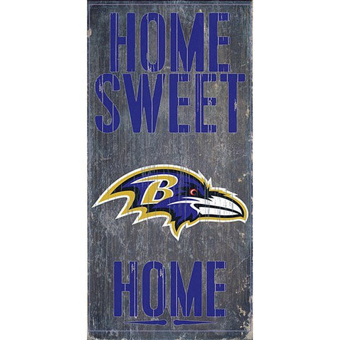 Baltimore Ravens Home Sweet Home Sign