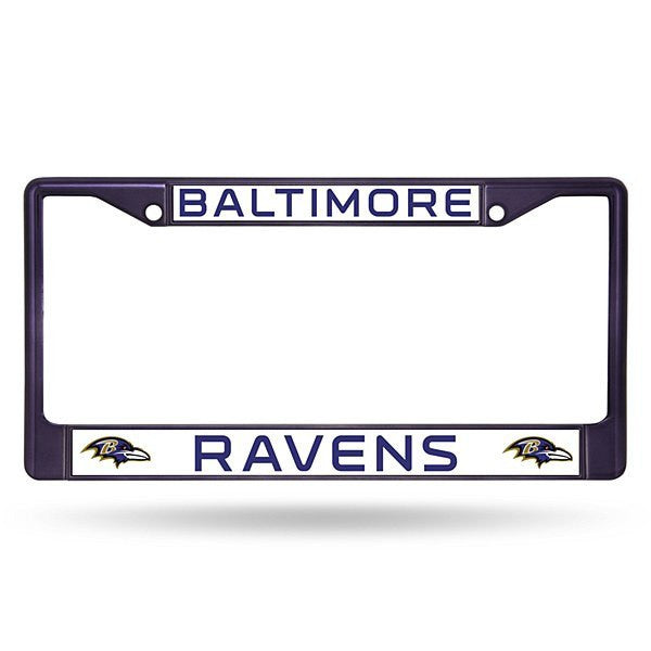 Baltimore Ravens Colored Chrome Frame
