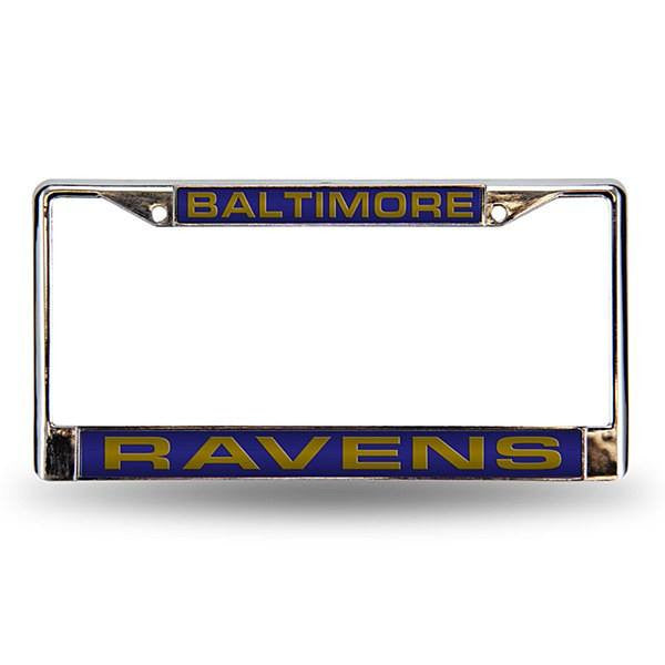 Baltimore Ravens Laser Cut License Plate Frame