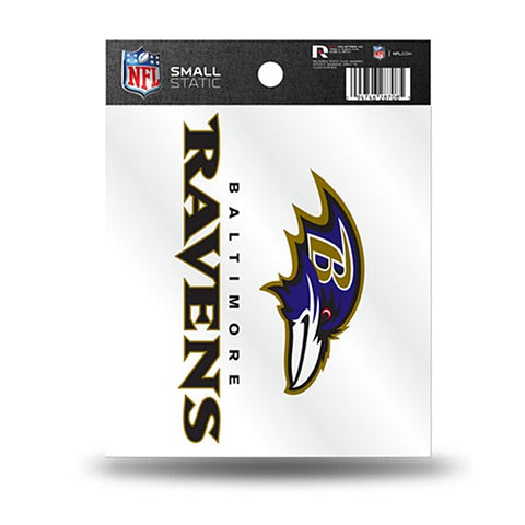 Baltimore Ravens Small Static Cling Decal