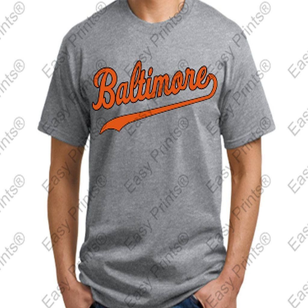 Baltimore Ravens Baltimore Orioles 3 teams sports mix logo shirt