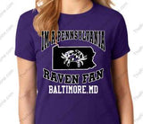 Im a PENNSYLVANIA Ravens Fan ladies
