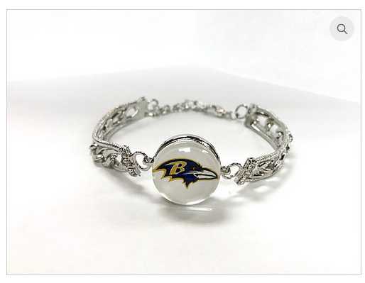 Ravens Ladies Bracelet