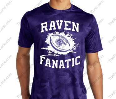 Ravens Fanatic Mens Sport-Tek CamoHex Tshirt