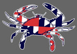 Maryland Crab Vinyl Decals Stickers