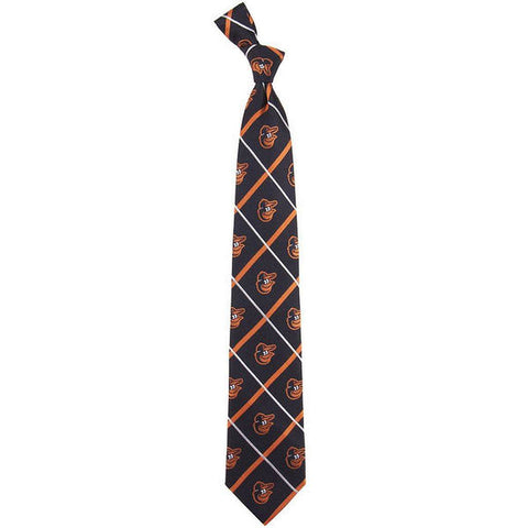 Baltimore Orioles Silver Stripe Tie