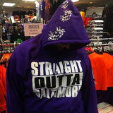 Straight Outta Baltimore Maryland Crab Hooded Sweatshirt Many Colors