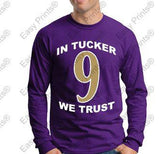 In Tucker We Trust Purple Ravens