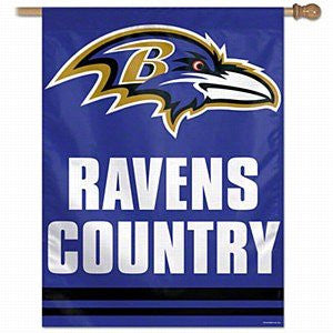 Baltimore Ravens 27 x 37 Country Flag