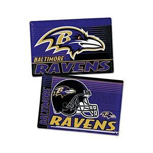 Baltimore Ravens 2 Pc Magnets