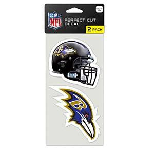 Baltimore Ravens 2-Pack Color Decal Set