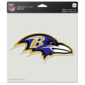 Baltimore Ravens 8" x 8" Color Decal